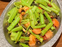 空心菜梗掼皮蛋-Night Breeze晚风·融合创意菜