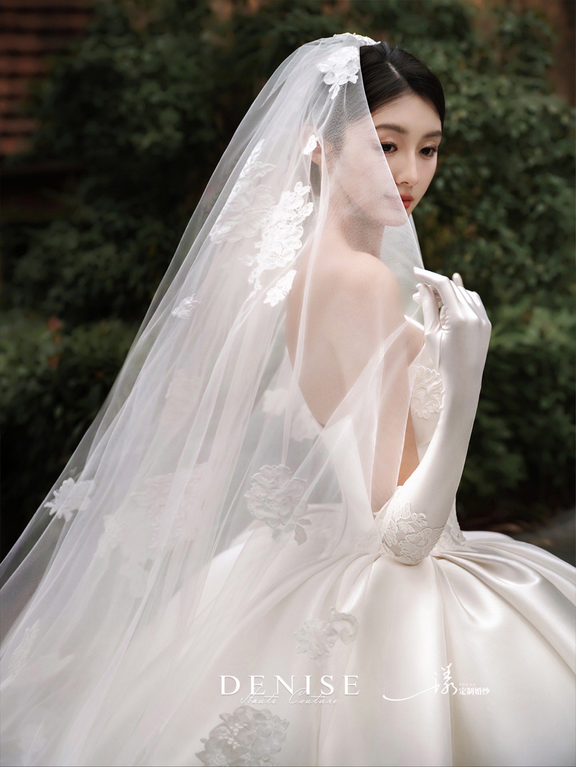 浪漫白婚纱 情意绵绵|义乌婚纱