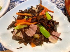 火腿炒奶浆菌-滇道云南特色料理(康定路店)