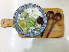 抹茶白玉赤豆碗-半饱日式甜品(ifs国际金融店)