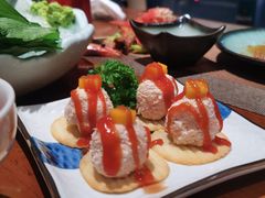 三文鱼芒果塔-福樱兰海鲜放题铁板烧(加州店)