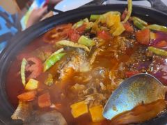 -探鱼·鲜青椒爽麻烤鱼(天河优托邦店)