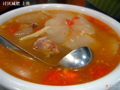 冬瓜排骨扁尖番茄汤-茂隆餐厅(进贤路店)