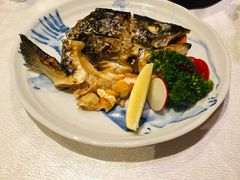盐烧三文鱼头-广州增城保利皇冠假日酒店-玄日本餐厅
