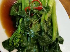 白灼广东菜心-花舍·新派粤菜·西餐·下午茶(亚运村·鸟巢店)
