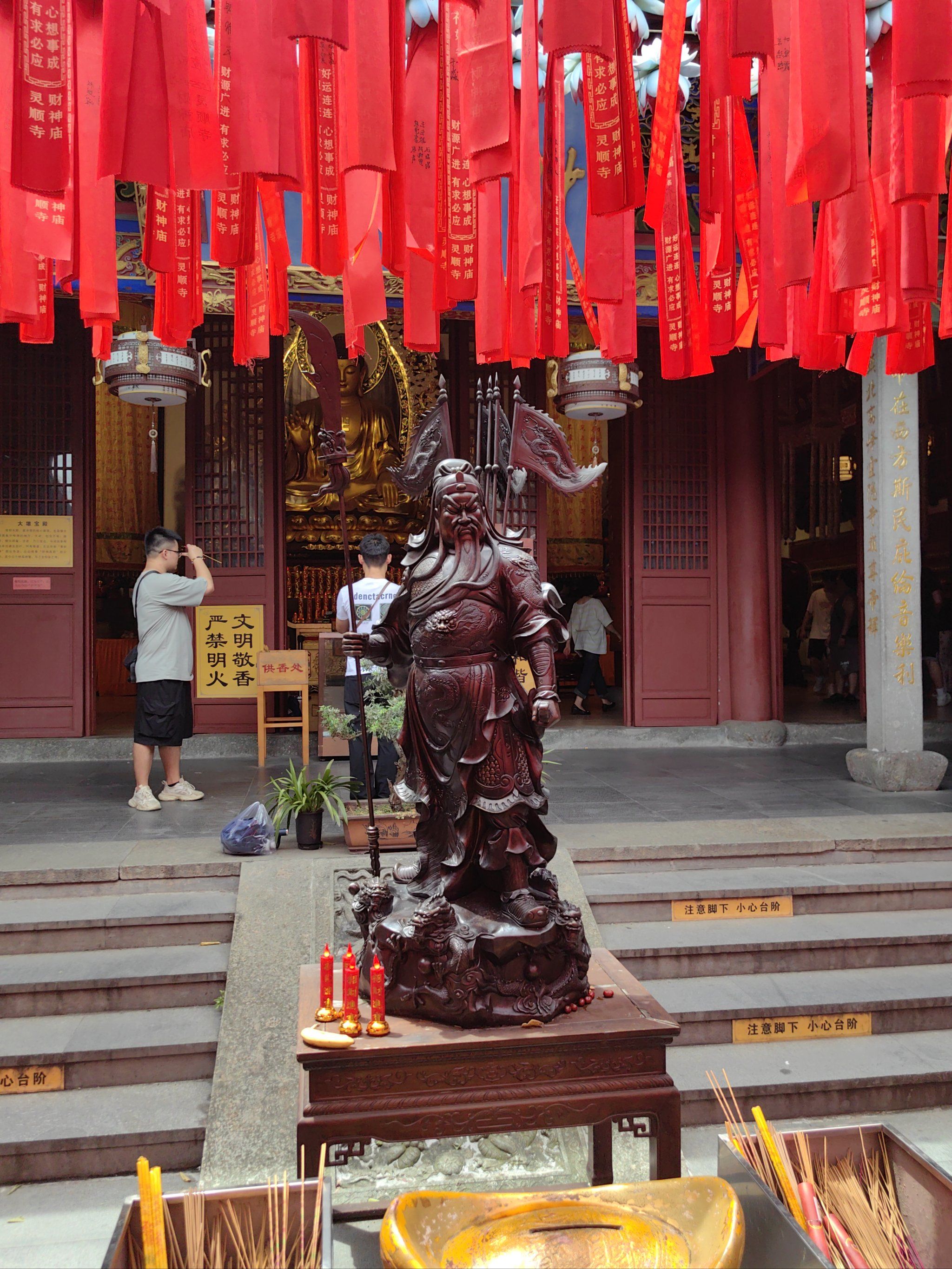 多图沉浸式拜天下第一财神庙,北高峰灵顺寺