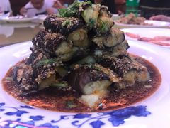 风味茄子-天隆酒店·本地海鲜鲁菜(烟台大学店)