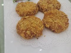 椒盐藕夹-怡园饭店-餐厅(四望亭店)