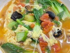 西红柿鸡蛋汤面-一一刀削面(星光大道店)