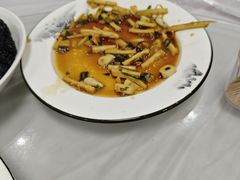雪菜肉丝小笋-翠茗农庄土菜馆(天目湖店)