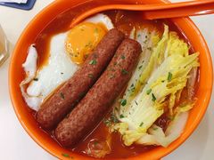 番茄薯蓉肠仔蛋面-華歡冰室-WahFoon(吉大店)