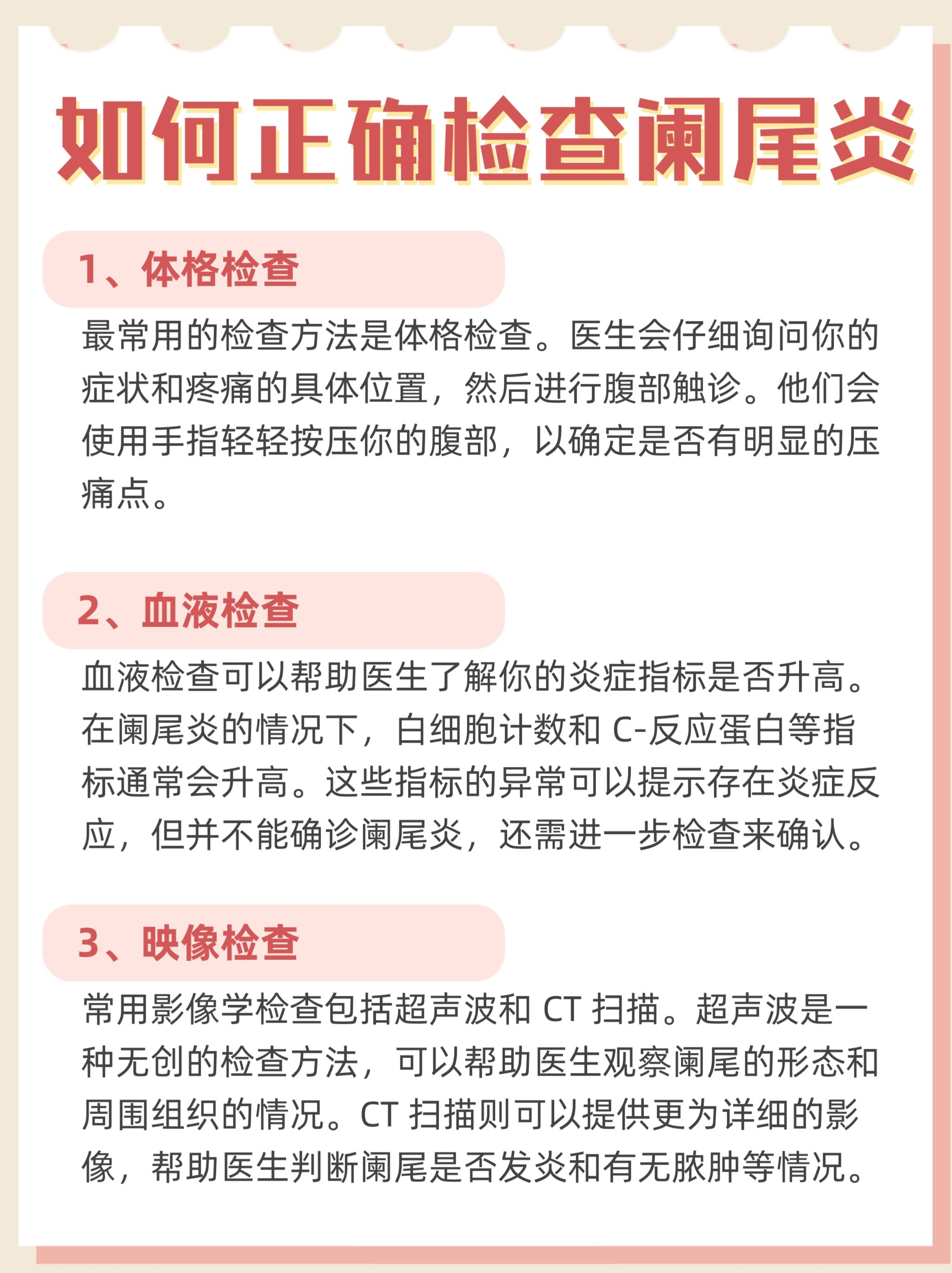 阑尾炎做什么检查图片