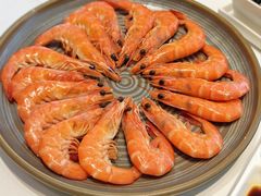 白灼大青虾-万龙洲海鲜(亚运村店)