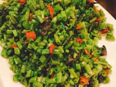 干巴菌炒空心菜-醉云喃