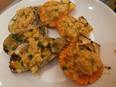 蒜蓉烤扇贝-覃记海鲜美食餐厅