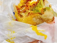 -小红车炸蛋葱油饼