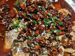 -东来菜馆•手抓海鲜家常菜•海鲜锅贴(鸽子窝店)