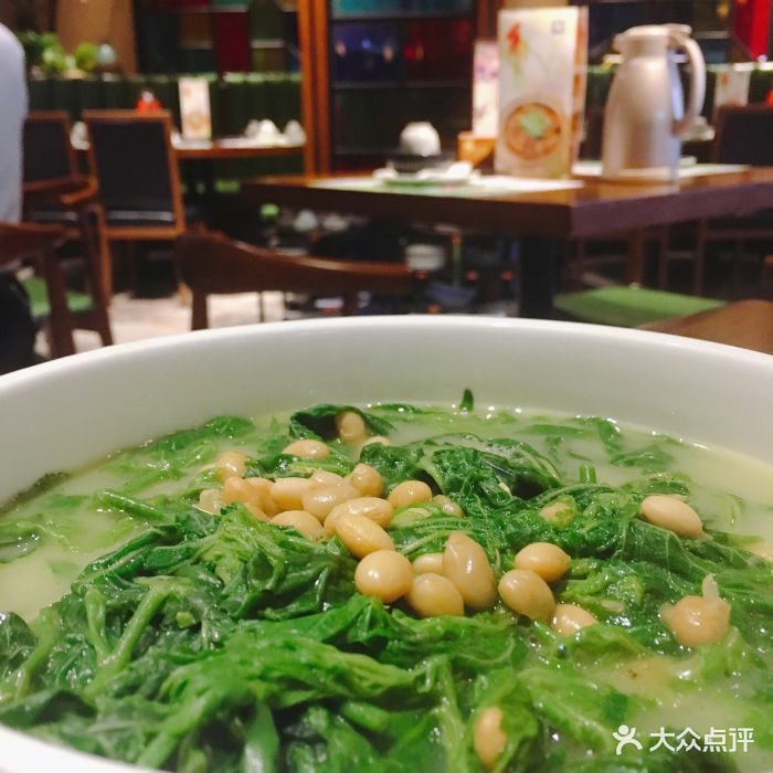 儒哥小馆(太阳新天地店)鸡汤黄豆桑叶图片 - 第2张