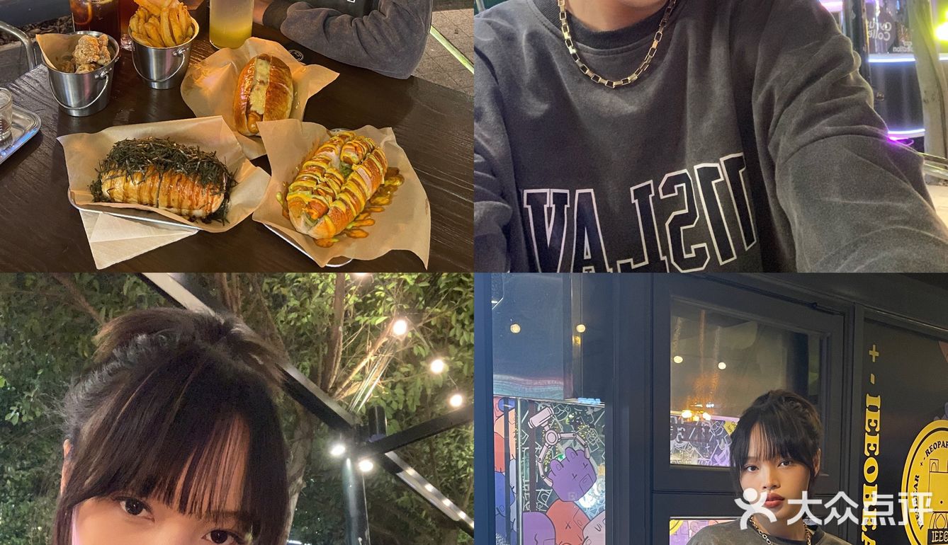 中山假日广场🏚街头氛围拉满的热狗店🌭️