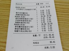 账单-旺角亭(人民南路店)