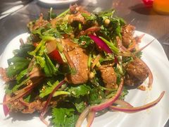 香菜牛肉-小胖私厨状元宴·东北私房菜馆