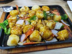 铁板豆腐-洪姐川菜东北菜铁锅炖(天生丽街店)