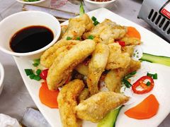 椒盐九肚鱼-凤城康记饭店