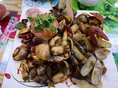 辣炒海三鲜-聚德福海鲜家常菜(刘庄店)