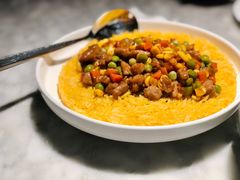 金沙牛肉泰米饭-雀蓝川菜(奥体广场店)