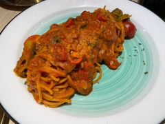 金枪鱼辣番茄奶油天使面-魏斯理汉堡(西安沣东吾悦店)