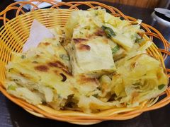 葱花烙饼-何胖子丸子汤(南海街店)