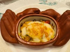 龙凤厅焗蟹煲-上海和平饭店龙凤厅 Dragon Phoenix