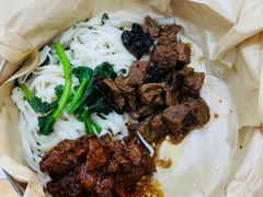 鸡酱骨烤肤葱油拌面-阿金大白·上海菜馆(新天地店)