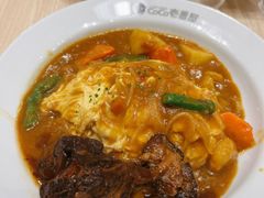 猪软骨咖喱蛋包饭-CoCo壱番屋