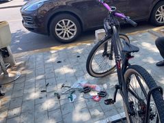 -道路口单车爱瓦士dahon大行