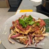 土豆泥配烤肉