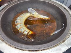 -北京龙庆四季香农家饭庄·灶台鱼·碳烤虹鳟鱼(龙庆峡店)