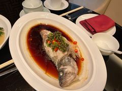 花椒汁蒸笋壳鱼-杭州和达希尔顿逸林酒店·和园中餐厅-杭帮菜名店
