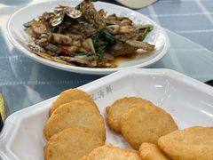 手打墨鱼饼-明记海鲜大排档(巽寮湾店)