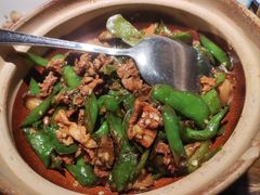 鲍鱼辣椒炒肉-农耕记·湖南土菜(halo广场店)