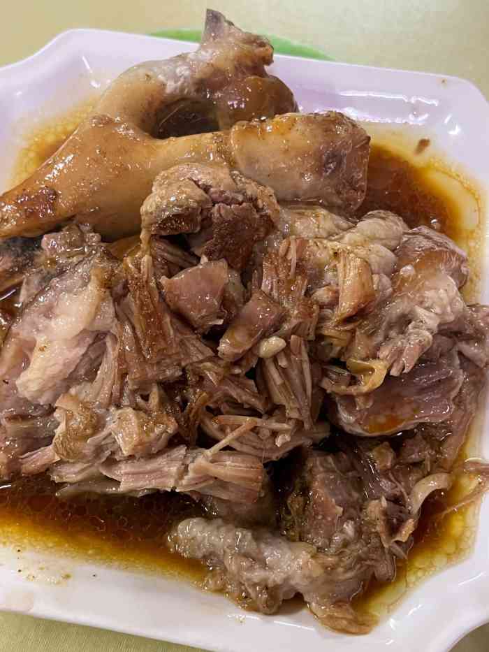 朱紫坊蹄膀(蹄膀破店)-"总是被人介绍说,这家的蹄膀很好吃,然后就.