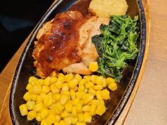 黑胡椒酱浇烤鸡排-萨莉亚(巴黎春天成山店)