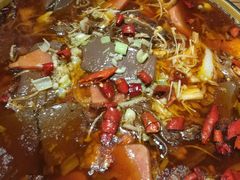 -东来菜馆•手抓海鲜家常菜•海鲜锅贴(鸽子窝店)