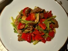小炒牛肉-绿茶餐厅(同成街华联店)