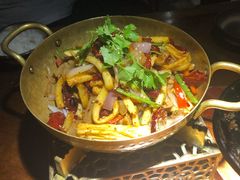 干锅孜然羊肉-楼兰新疆主题餐厅(苏州中心店)