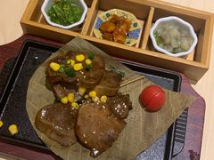 厚切牛舌-柏鮨寿司.刺身.定食(米山町地中海店)