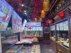 -乔家小院•非遗驴肉•本地小海鲜(滨河路店)