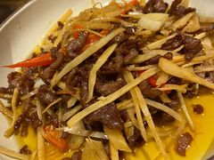姜爆牛肉丝-铁公鸡·四川料理(天环广场店)