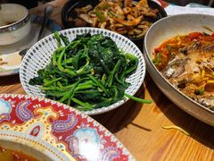 孜然菠菜-塔哈尔·新疆盛宴(城西银泰店)