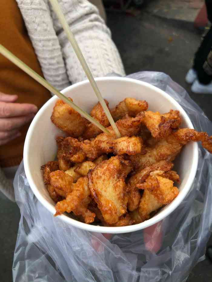 七仔锅包鸡柳-"昨天和朋友们去的师大夜市,认真的超级超级.